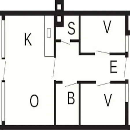 Two-bedroom Holiday In Henne 7 Prázdninový dům *